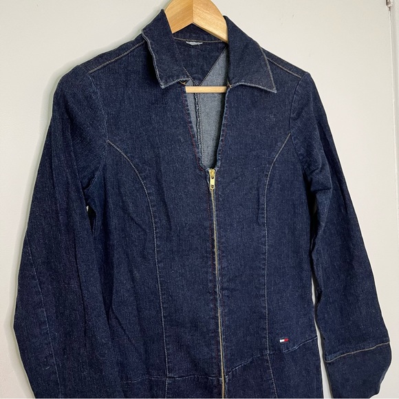 Tommy Hilfiger Y2k Jeans Jumpsuit - Picture 4 of 9